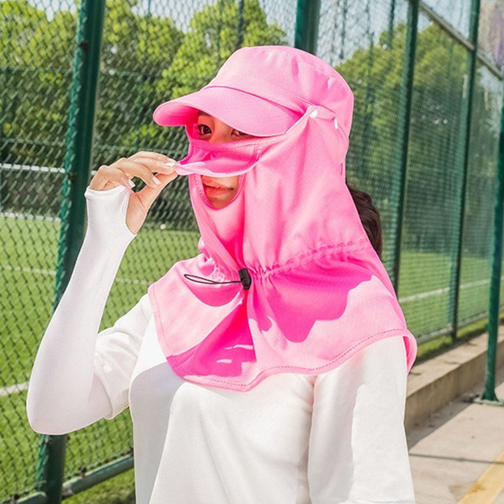 Full Face Neck Protection Women Sun Hat Cycling Headwear Cycling Motorcycle Fishing Skiing