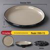 Melamine Nordic Style Cold Dish & Stir-fry Plate for Restaurants and Hotels