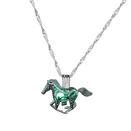 Collana Con Ciondolo Cavallo In Argento 925 – Gioiello In Scatola Regalo Per Donne E Ragazze - 2
