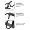 AIMB-V3 BT Glasses Built-in Speakers Voice Assistant with 140 Language Anti Blue Light for Office Driving Cycling Outdoor Sports