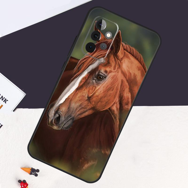 

Horse Pony Painted Case For Samsung Galaxy A53 A15 A22 A52 A32 A54 A14 A16 A26 A36 A56 A55 A35 A05 A06 A33 A13 Samsung A22 5G