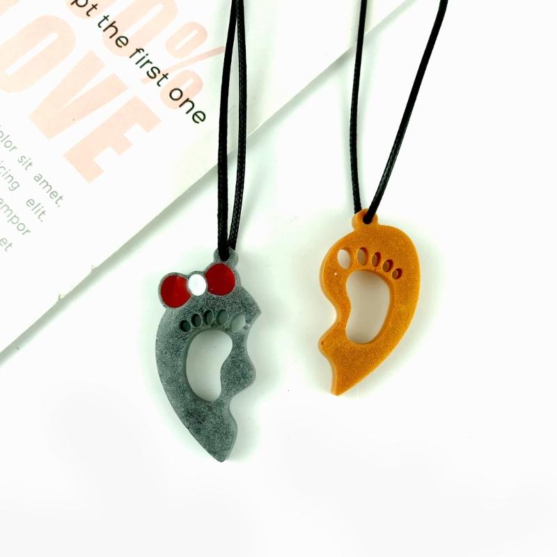 Foot Silicone Resin Mold,Foot Epoxy Resin Casting Mold for DIY Crafts Car Pendant Jewelry Making Keychain Silicone Mold