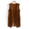 2024 European & American Spring/Summer Women's Slim Tassel Vest Tank Top