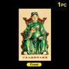2027 Tai Sui Card Feng Shui Prayer Gold Card Exorcism Protection Gift Safe Bring In Wealth And Treasure Home Decoration