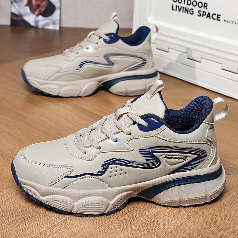 Men's casual sneakers four seasons new breathable lightweight outdoor speed running shoes students comfort racing sports shoes