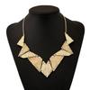 Vintage Geometric Chain Necklace For Ladies With Gold Silver Finish Spring 2025