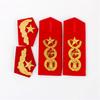 Shoulder Epaulets Uniform Epaulettes Shoulder Boards/Collar Flower for Professional Uniform Accessories Stage Performers