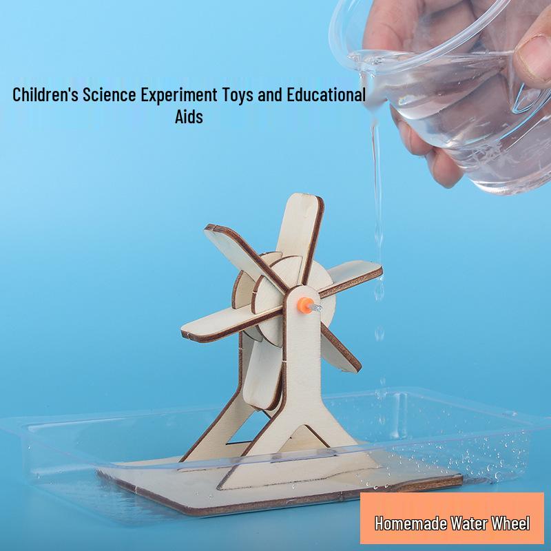 DIY Science Inventions: Water Wheel Kit for Kids Other