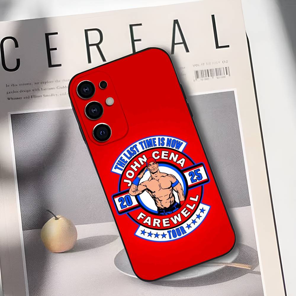 

Wrestling Star J-John C-Cena Phone Case For Samsung S25,S24,S21,S22,S23,S30,Ultra,S20,Plus,Fe,Lite,Soft Black Cover Samsung S20fe