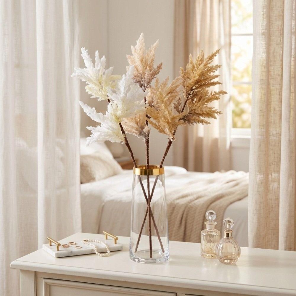 Rural Home Style Artificial Dried Reed Simulation Tree Branch Plastic Artificial Reed Dog Sage 35cm/71cm Realistic