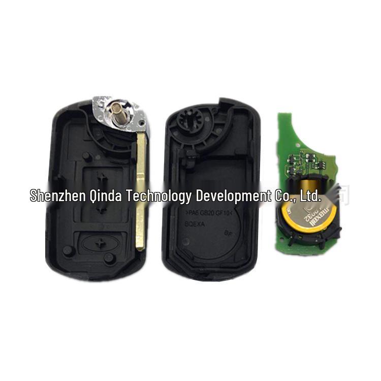 Land Rover Discovery 3-Button Folding Key (315/433 Frequency, 7941 Chip)