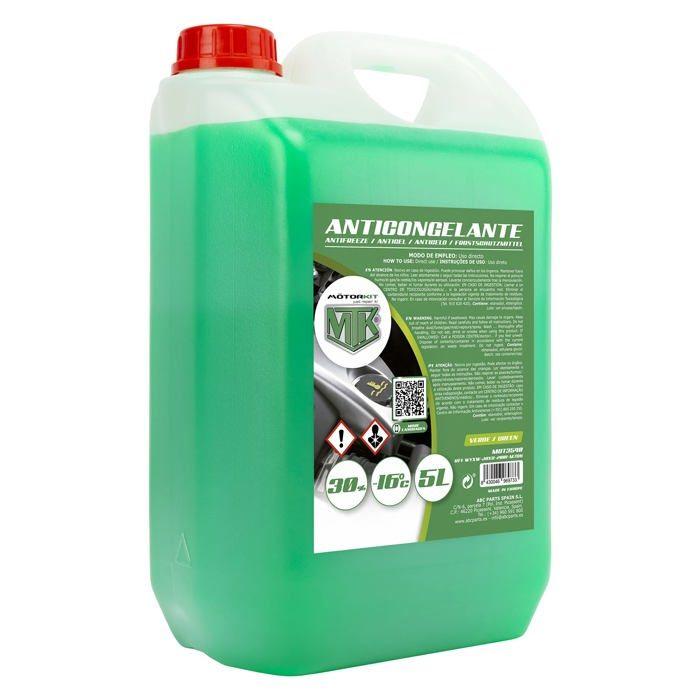 Univerzální nemrznoucí kapalina - MOTORKIT - MOT3540 - Zelená - 5L - 30% / -16°C