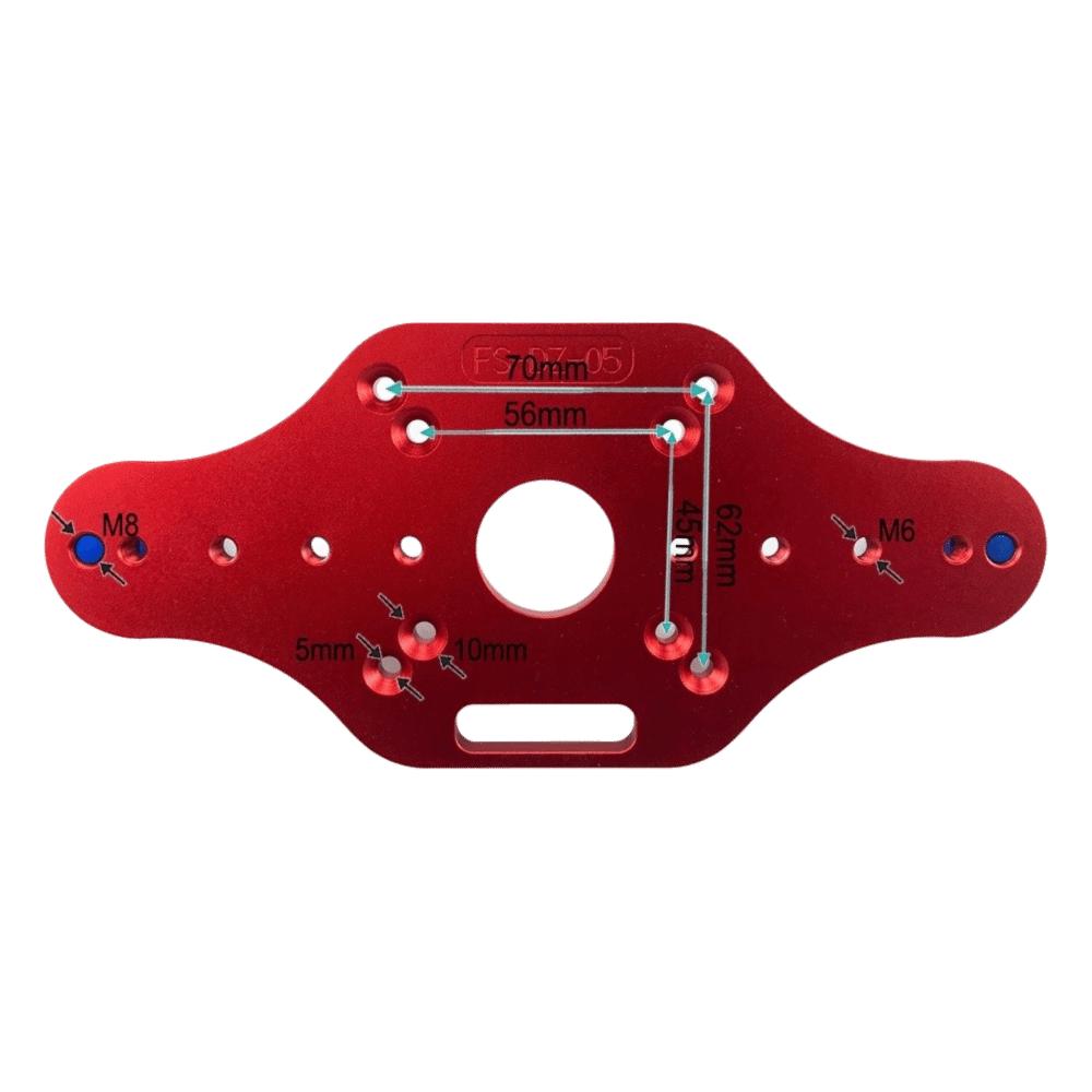 

Slotted Bottom Plate Trimming Machine Bakelite Material Milling Mounting Plate Woodworking