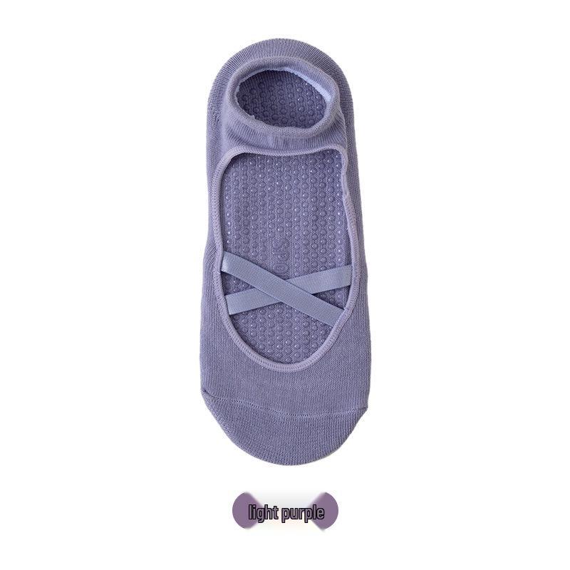Non-slip Thin Yoga Dance Pilates Socks for Women - Short, Summer Fitness & Floor Use