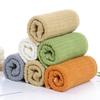 Pure Cotton Towel Labor Protection Home Gift Towel Absorbent Plain Vertical Strip Five-color Cotton Face Towel Wash Face