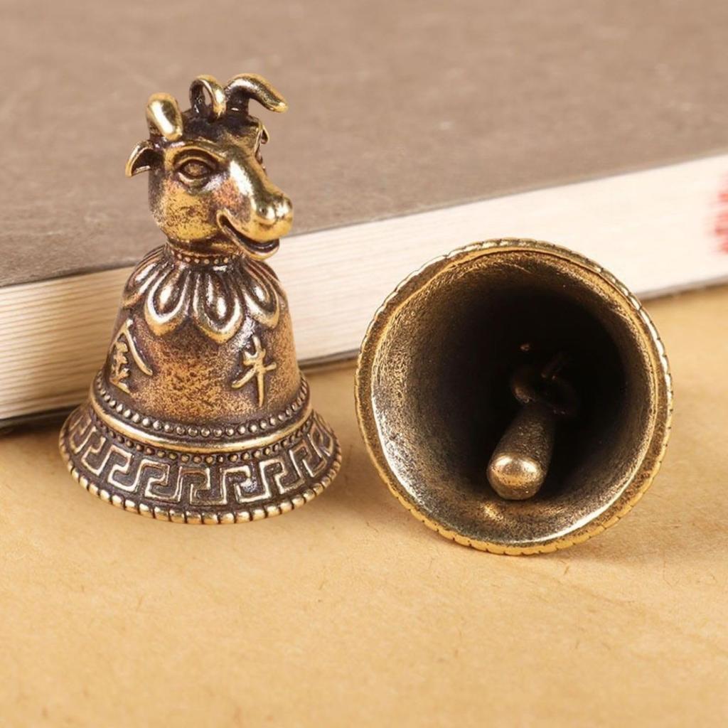 [SCGEHA] Guardian Bell 12 Zodiac Key Chain Brass Hanger Harley