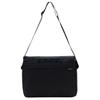 Converse Polyester Messenger Bag, Shoulder Bag, Crossbody Bag Unisex Black UA5802-023