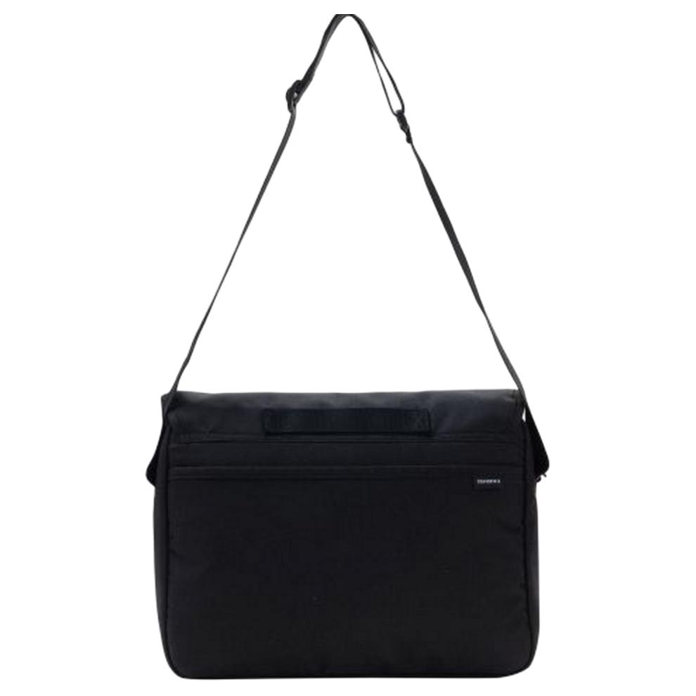 Converse Polyester Messenger Bag, Shoulder Bag, Crossbody Bag Unisex Black UA5802-023