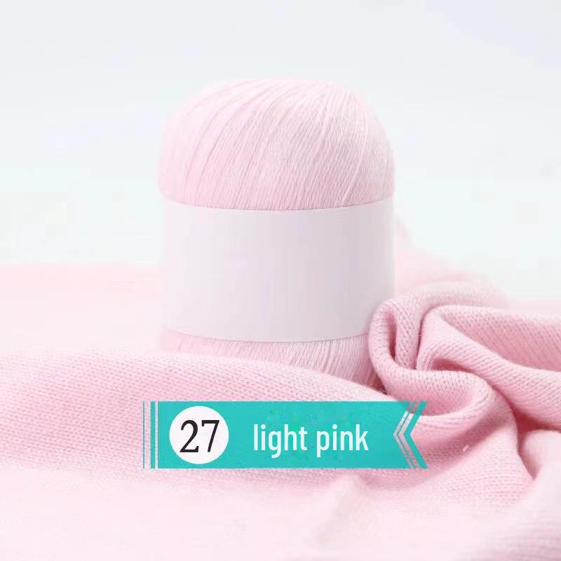 Hand-woven Cashmere Yarn - 3 Ply Soft Wool for Sweaters - Spot Processed Ball of Yarn