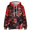 Unisex BLEACH Anime Hoodie Sweatshirt Cartoon Printed Streetwear Hoodies for Couples Men Women