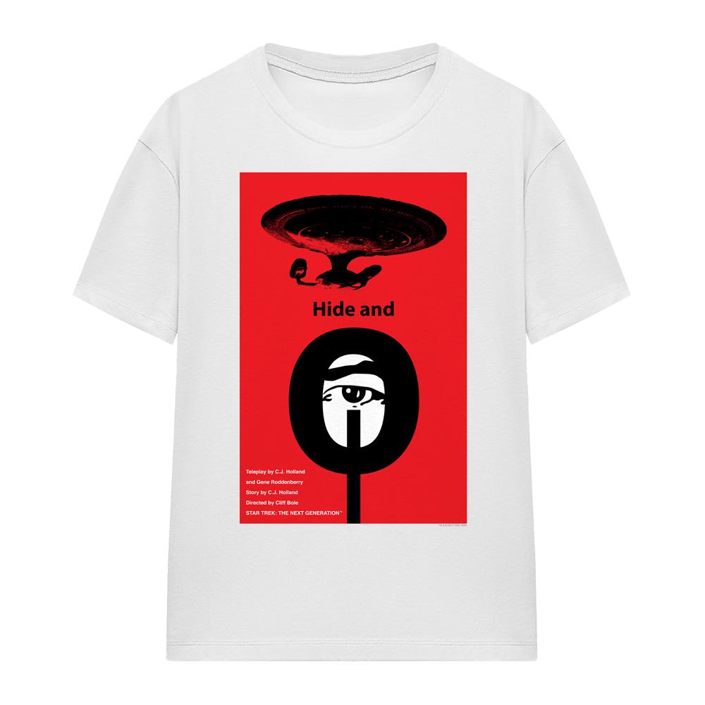 STAR TREK Unisex Adult The Next Generation Season 1 Episode 10 T-Shirt