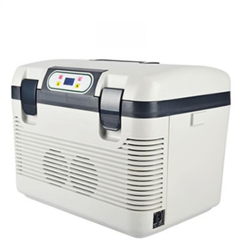 12L/19L Universal Constant Temperature Box Car Home Dual-use Small Refrigerator Portable Digital Display Refrigeration Cabinet