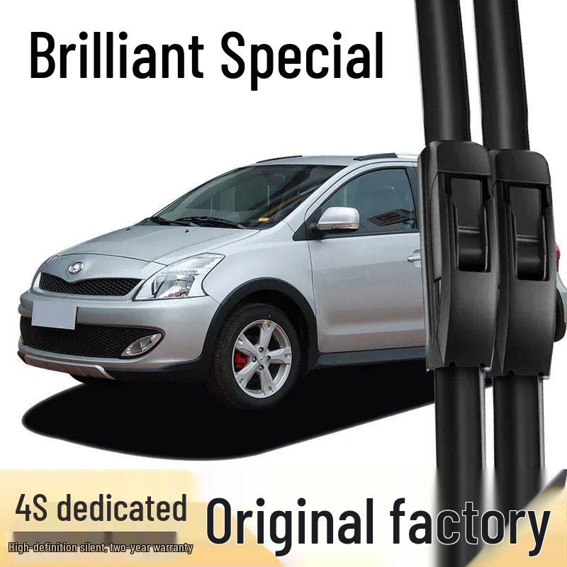 

Original Front & Rear 10 Wiper Blade Rubber Strip for Great Wall Coolbear 07-09 Model Front Wipers Pair