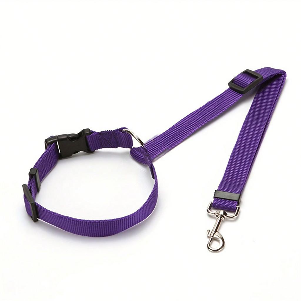 1pc Pet Car Belt, Dog Cat Car Leash, Retractable Backseat Pet Tether, Keep Your Dogr! Dog Outing Dog Stuff
