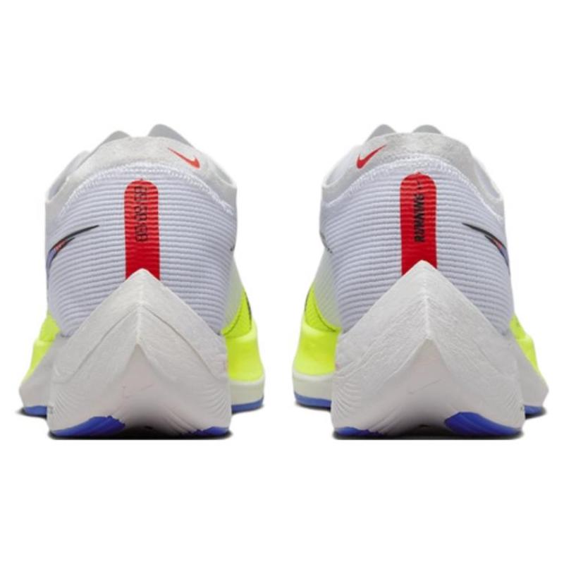 Nike ZoomX Vaporfly Next% 2 'White Volt Racer Blue' Women's Sneakers Casual CU4123-103