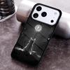 Anime Moon Cat Phone Case For iPhone 17 16 15 14 13 12 11 Pro Max Plus 17Air Soft Silicone Cover