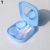 Contact Lens Holder Mini Travel Kits Easy Carry Tweezer Container Korean Storage Case Box Mirror