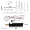 Portable DIY Small Electric Drill USB Electric Drilling Machine Handheld Acrylic Wood Drilling Tool Set