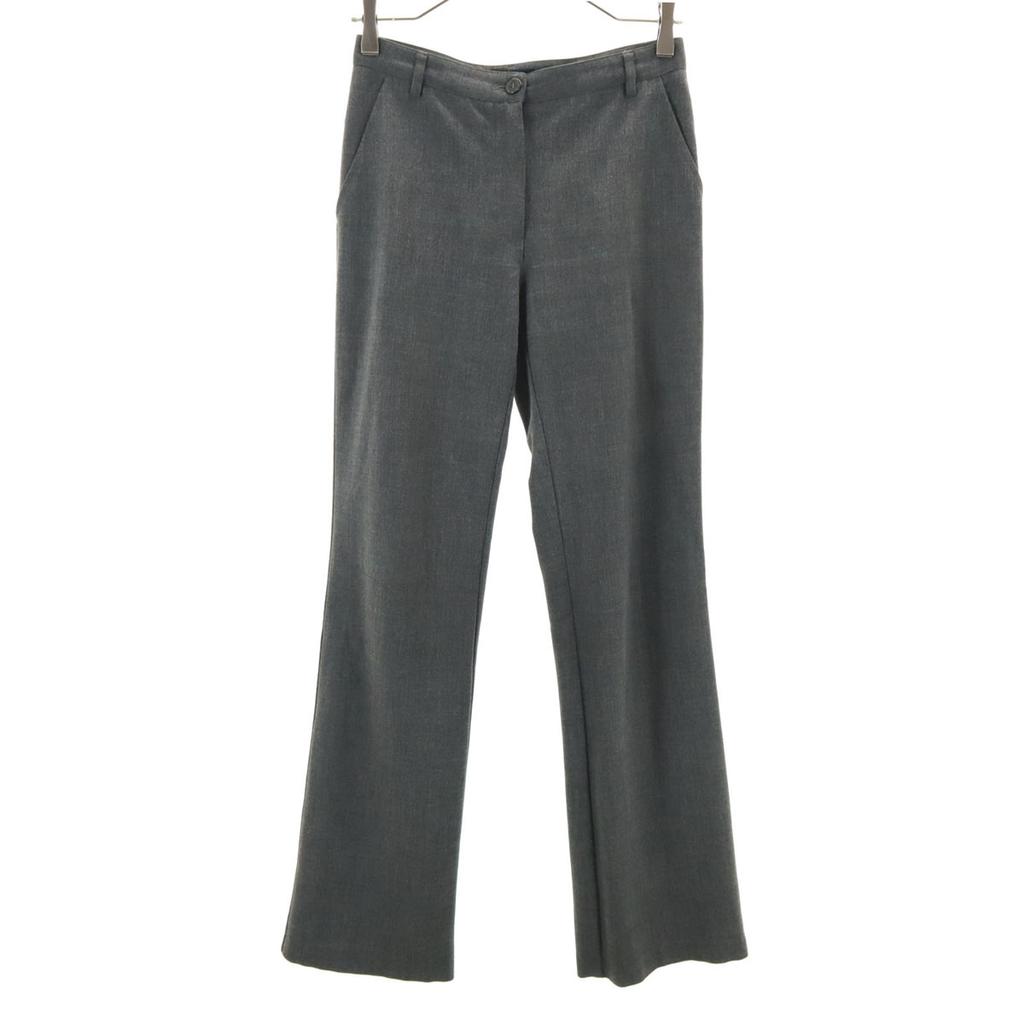 Armani Jeans Made In Italy Slacks Pants 38 Charcoal Gray Women Used