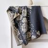 Retro Printing Flower Temperament Simple And Versatile National Style Scarf Shawl Cape Warm Jacquard Women'S High-End Trend