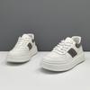 Raw Leather Sports and Leisure Shoes, White Board Shoes, Trendy Shoes, High-end Light Luxury