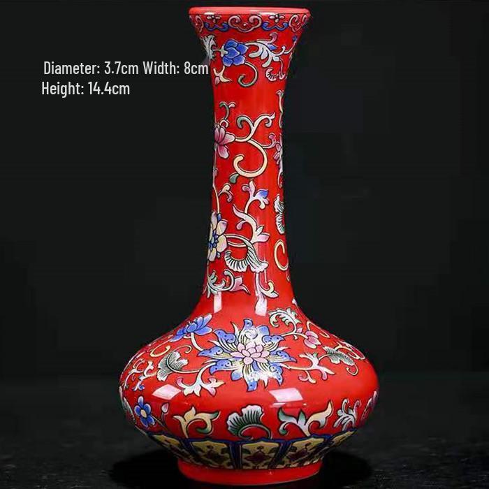 Antique Blue and White Chinese Porcelain Vase - European & American Handicraft for Flower Arrangements