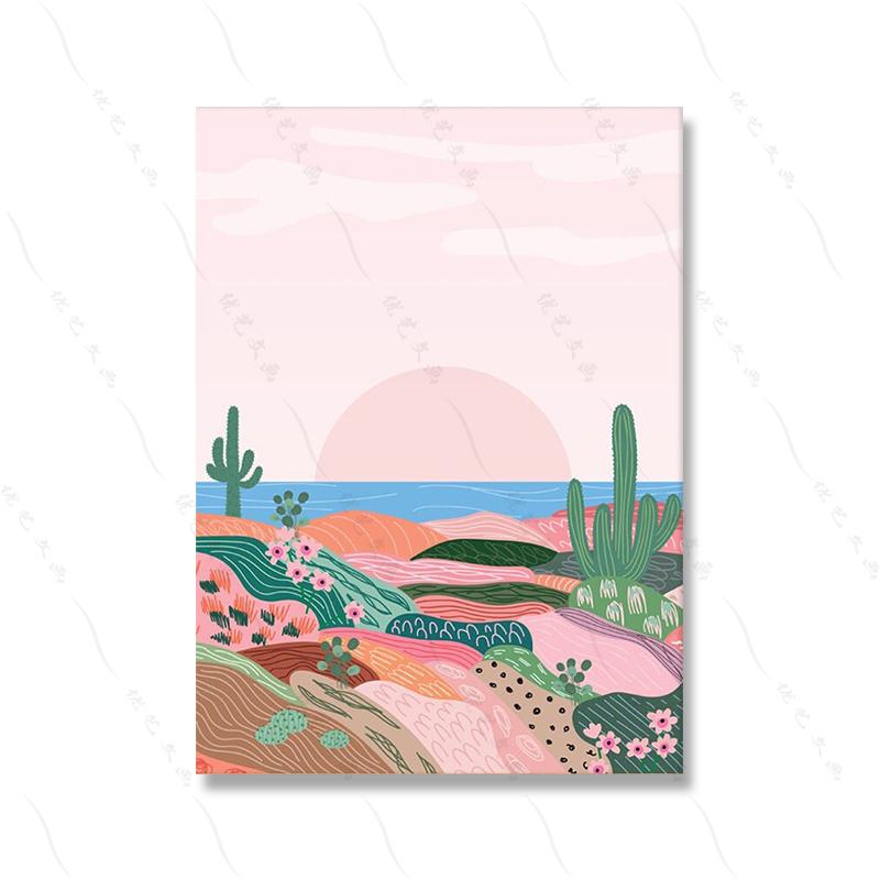 

Галерея Стена Смелый Веселый Напиток Цветы Розовый Арт Постер Девушка-ковбой Бохо Радуга Абстрактная Стена Холст Картина Печать Комната Домашний Декор 40x50cm No Framed