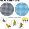 2Pcs Bird Foraging Toys Puzzle, Bird Slow Feeder Mats, Interactive Parrot Foraging Toys To Increase Feeding Time, Bird Enrichment Toys for Parakeet,