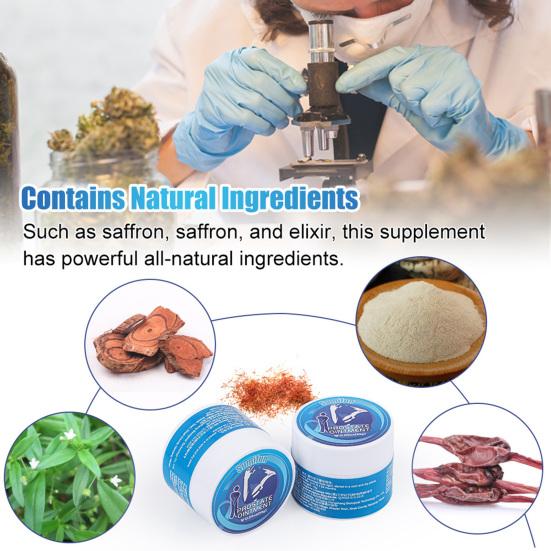 Yousheng 10g Prostate Treatment Cream Natural Ingredients Mini Professional Prostate Care Cream Ointment for Adult