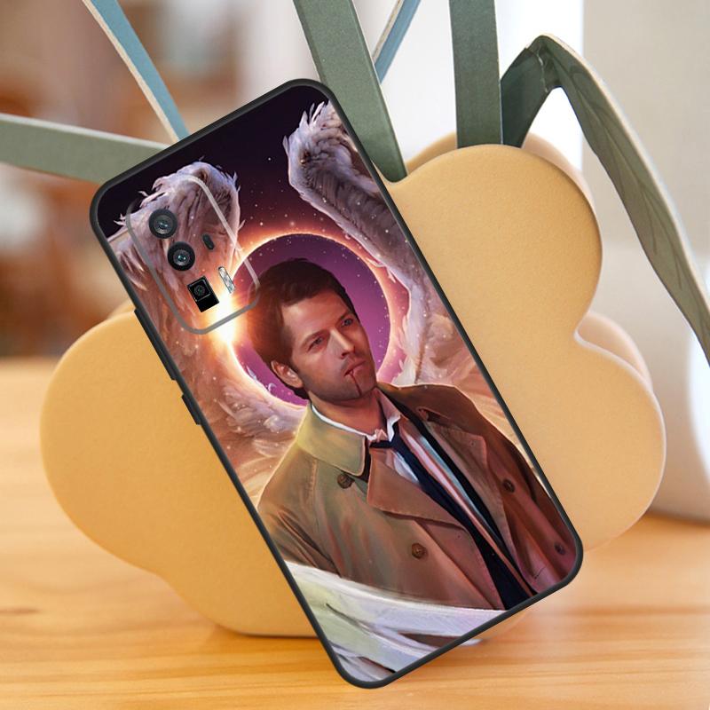Angel Castiel Supernatural Case For Xiaomi 14 13 Ultra 11T 12T 13T Pro 12 Lite POCO F6 F5 X6 M6 Pro X5 X3 F3 M5s Cover