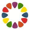 40/80pcs 0.46mm Solid Color Guitar Picks Color Random Ship ABS Pick for Guitar Ukulele Bass Musical Instrument Performance Acces