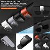 Car Auto Sunglasses Frame ABS Bills Glasses Clip Multi Function In Car Creative Glasses Box Auto Universal Card Clip On Board