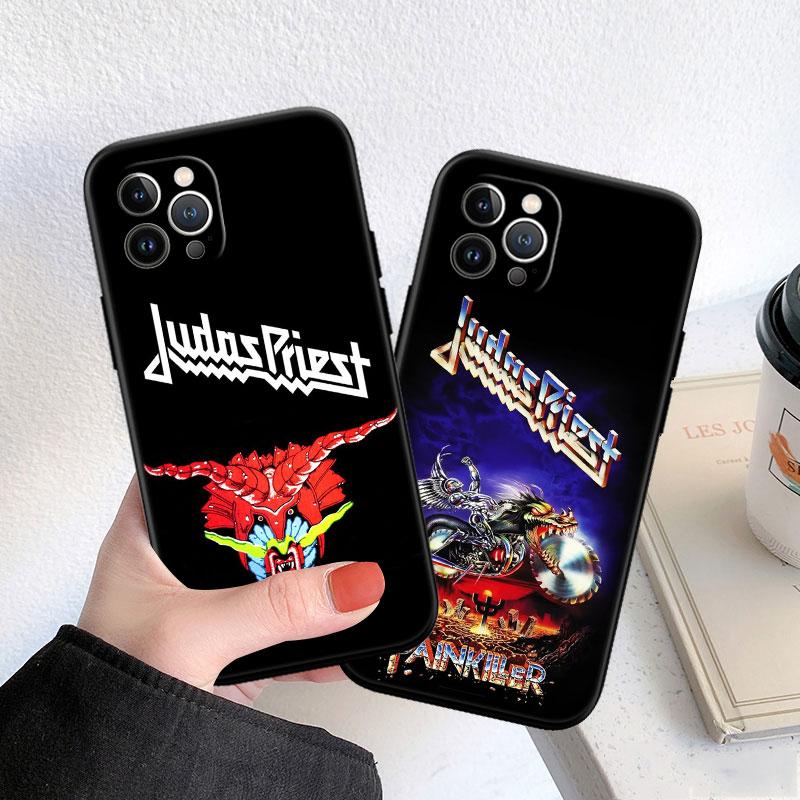 CJ69 J-Judas P-Priest Soft Shell Phone Case for Redmi Note 10 11 12 Pro Max 10S 10C 10T 11A 11S 12S 12C