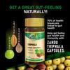 Zandu Triphala Capsules, Supports Bowel Wellness & Healthy Gut, Helps To Boost Immunity & Useful for Digestion, Antioxidant Properties - 90 Veg Cap