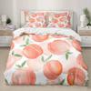 Watermelon Duvet Cover Set Fresh Fruit Pink Green Style Comforter Cover for Boys Girls Women Polyester Bedding Set King Size