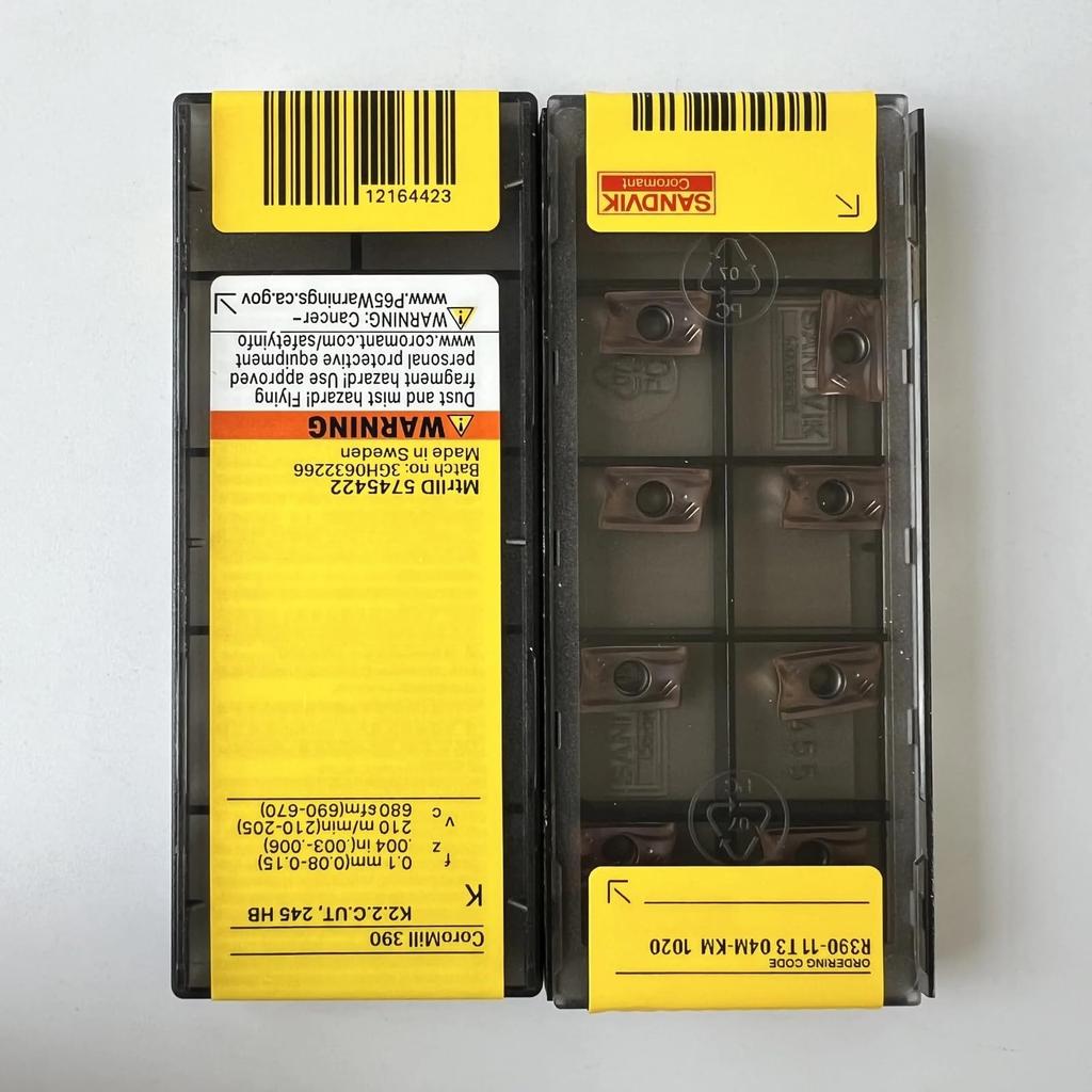 Original Sandvik / R390-11T304M-KM 1020 /CNC lathe carbide blade tool 10 Pcs