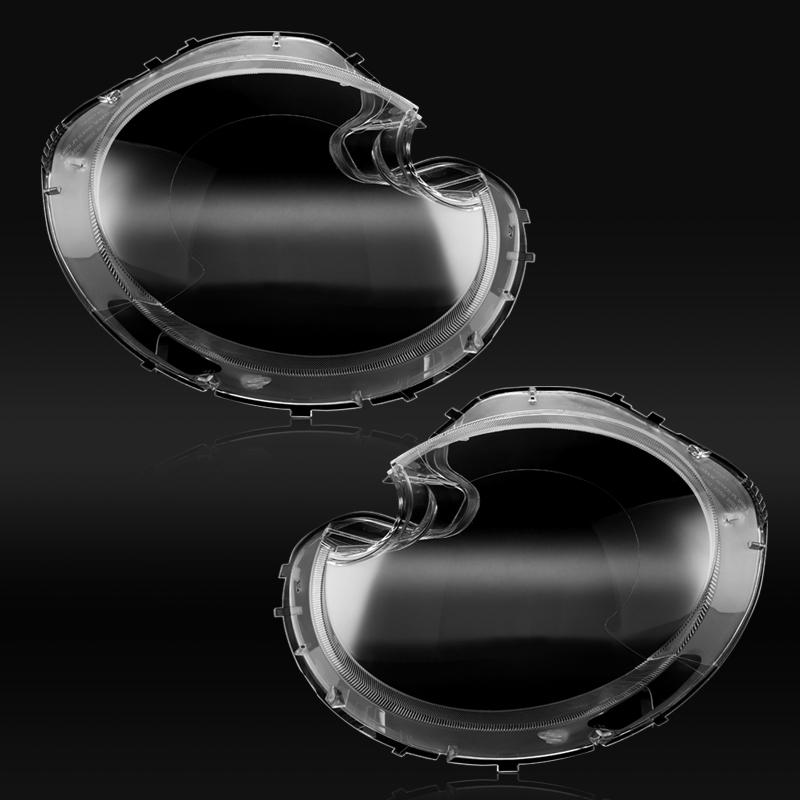 For Mini Cooper R56 2007-2013 Front Headlight Cover Headlamp Lamp Shell Mask Lampshade Lens Plexiglass 63127270023 63127270024 Pair