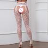 Erotic White Tights Sexy Nightwear Fishnet Thigh High Body Stockings Hot Girl Heart Pattern High Waist Pantyhose for Women