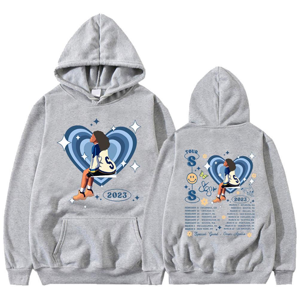 SZA 2023 Concert Tour Women Unisex Hoodies SOS Good Days Fashion Hoodie 