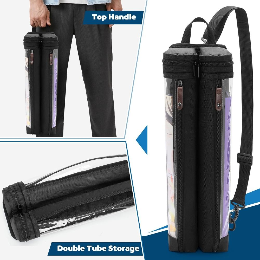 Large Capacity Gaming Playmat Case Shoulder Strap Playmat Carrying Case  Card Game Accessories
